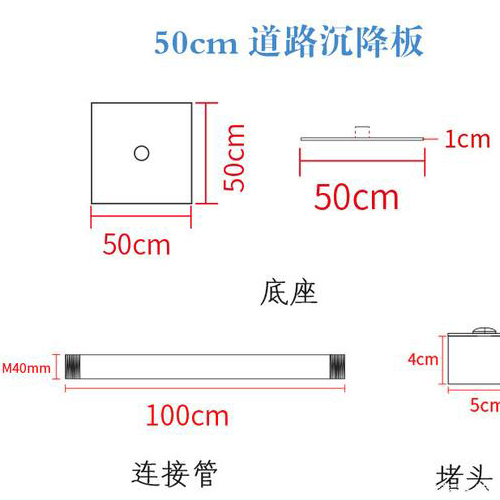周口沉降板规格型号如何选择？